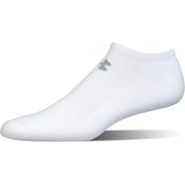 UNDER ARMOUR Boys' Charged Cotton No Show Socks, 6 Pack 4 UNDER ARMOUR Boys' Charged Cotton No Show Socks, 6 Pack - Image 4