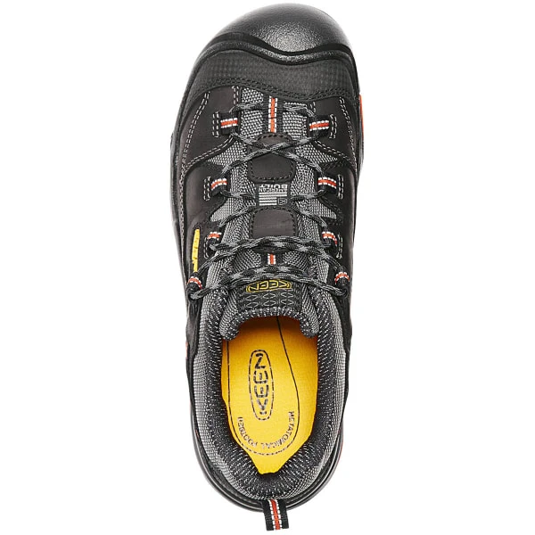 KEEN Men's Braddock Low Steel Toe Work Shoes, Black 5 KEEN Men's Braddock Low Steel Toe Work Shoes, Black - Image 5