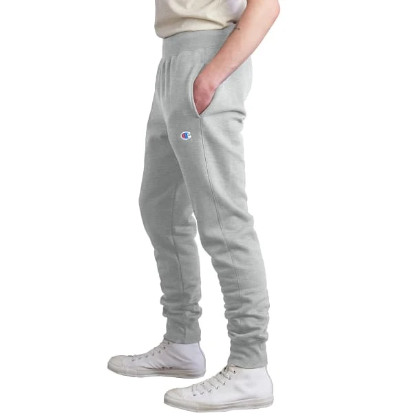 CHAMPION Men's Reverse Weave Trim Jogger Pants 3 CHAMPION Men's Reverse Weave Trim Jogger Pants - Image 3