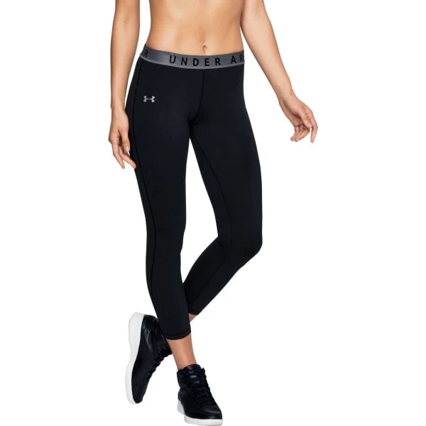 UNDER ARMOUR Women's UA Favorite Crop Tights 3 UNDER ARMOUR Women's UA Favorite Crop Tights - Image 3