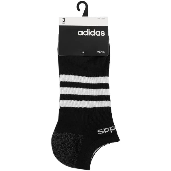 ADIDAS Men's Climacool Superlite Stripe No-Show Socks, 3-Pack 2 ADIDAS Men's Climacool Superlite Stripe No-Show Socks, 3-Pack - Image 2