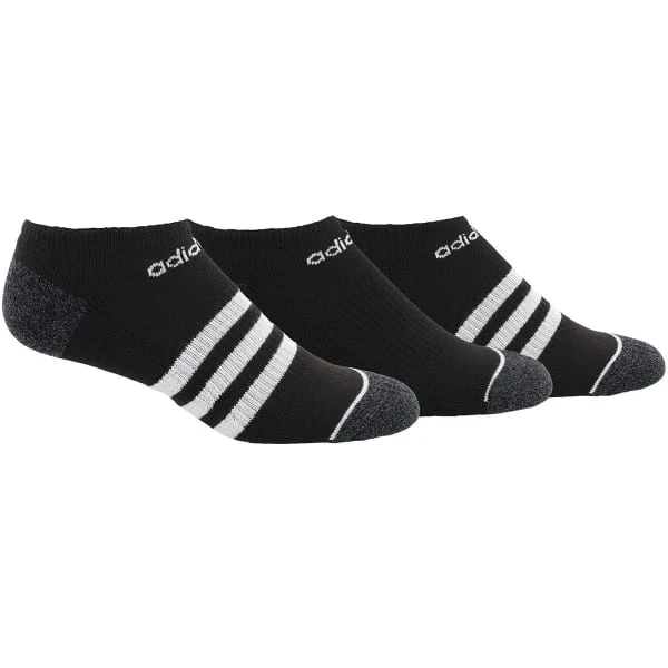 ADIDAS Men's Climacool Superlite Stripe No-Show Socks, 3-Pack 1 ADIDAS Men's Climacool Superlite Stripe No-Show Socks, 3-Pack