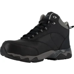 REEBOK WORK Men's Beamer Composite Toe Internal Met Guard Waterproof Athletic Hiker, Black/Grey -Chic Clothing Store 2047673 001 alt3