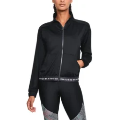UNDER ARMOUR Women's HeatGear Armour Full-Zip Jacket 7 UNDER ARMOUR Women's HeatGear Armour Full-Zip Jacket -Chic Clothing Store 2060538 001 alt2