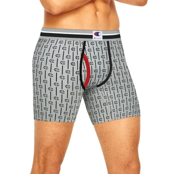 CHAMPION Men's Everyday Comfort Boxer Briefs, 3-Pack 2 CHAMPION Men's Everyday Comfort Boxer Briefs, 3-Pack - Image 2