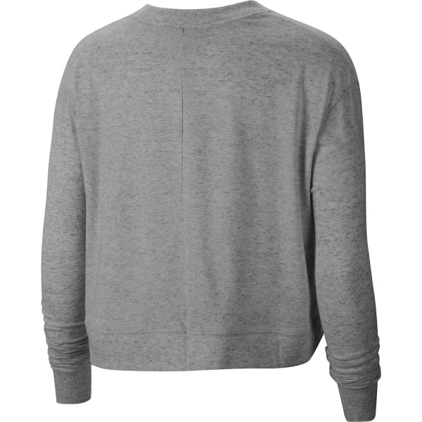 NIKE Women's Sportswear Gym Cropped Crew Top 2 NIKE Women's Sportswear Gym Cropped Crew Top - Image 2