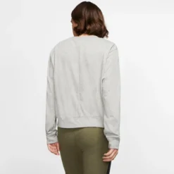 NIKE Women's Sportswear Gym Cropped Crew Top 9 NIKE Women's Sportswear Gym Cropped Crew Top -Chic Clothing Store 2064995 004 alt3