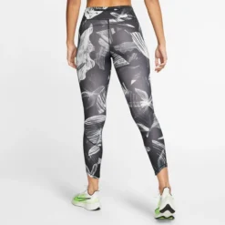 NIKE Women's Fast Floral Print Tights 12 NIKE Women's Fast Floral Print Tights -Chic Clothing Store 2065006 001 alt3