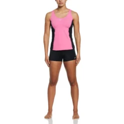 NIKE Women's Surge Powerback Tankini Swimsuit -Chic Clothing Store 2065419 630 alt5