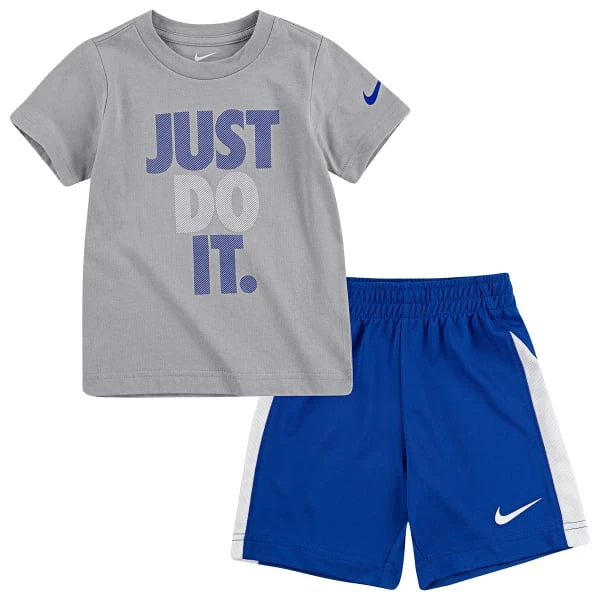 NIKE Boys' Just Do It Short Set, 2 Piece 1 NIKE Boys' Just Do It Short Set, 2 Piece