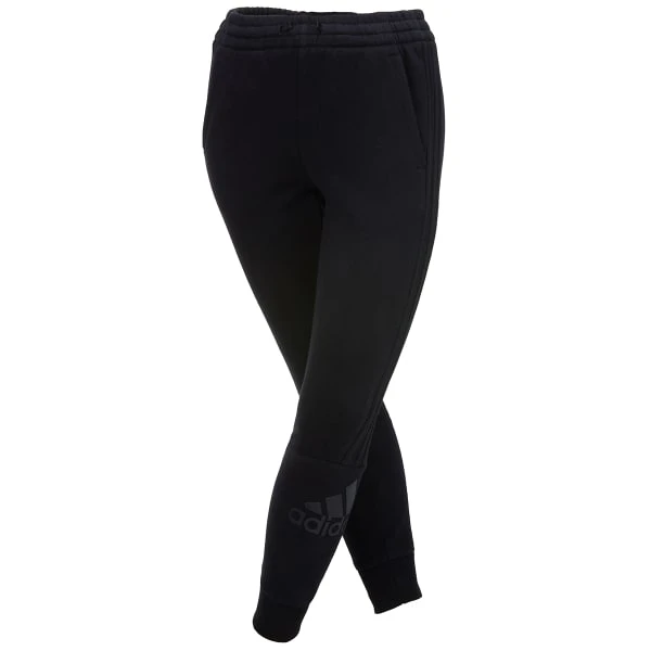 ADIDAS Girls' Badge Of Sport Fleece Pants 1 ADIDAS Girls' Badge Of Sport Fleece Pants