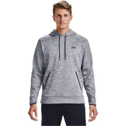 UNDER ARMOUR Men's Armour Fleece Twist Hoodie 10 UNDER ARMOUR Men's Armour Fleece Twist Hoodie -Chic Clothing Store 2070179 002 alt2