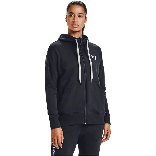 UNDER ARMOUR Women's UA Rival Fleece Full-Zip Hoodie 3 UNDER ARMOUR Women's UA Rival Fleece Full-Zip Hoodie - Image 3