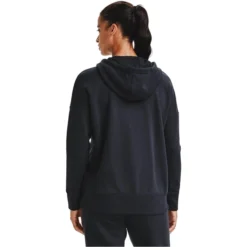 UNDER ARMOUR Women's UA Rival Fleece Full-Zip Hoodie 9 UNDER ARMOUR Women's UA Rival Fleece Full-Zip Hoodie -Chic Clothing Store 2070397 001 alt3