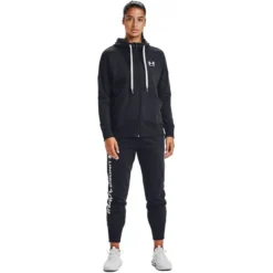 UNDER ARMOUR Women's UA Rival Fleece Full-Zip Hoodie 11 UNDER ARMOUR Women's UA Rival Fleece Full-Zip Hoodie -Chic Clothing Store 2070397 001 alt5