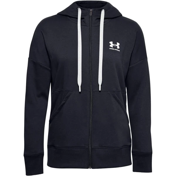 UNDER ARMOUR Women's UA Rival Fleece Full-Zip Hoodie 1 UNDER ARMOUR Women's UA Rival Fleece Full-Zip Hoodie