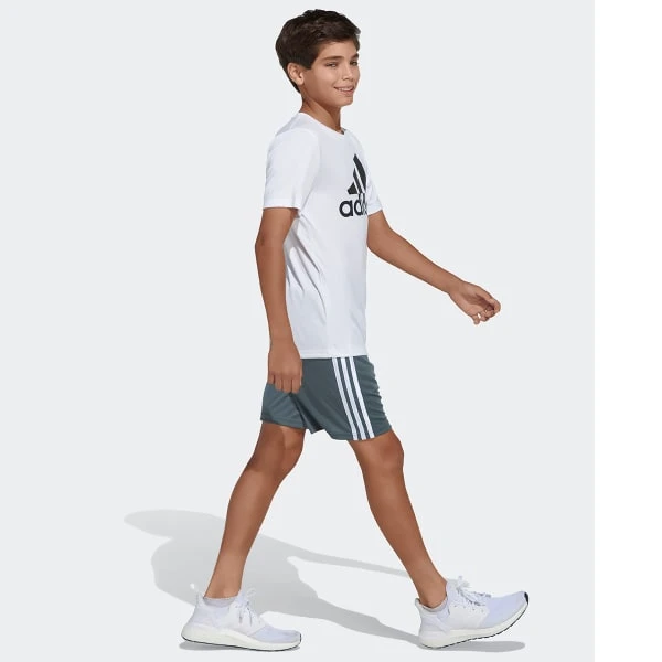 ADIDAS Boys' Classic 3-Stripe Shorts 5 ADIDAS Boys' Classic 3-Stripe Shorts - Image 5