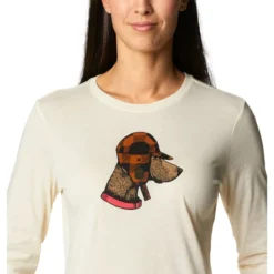 COLUMBIA Women's Hidden Haven Long Sleeve Tee -Chic Clothing Store 2074823 102 alt4