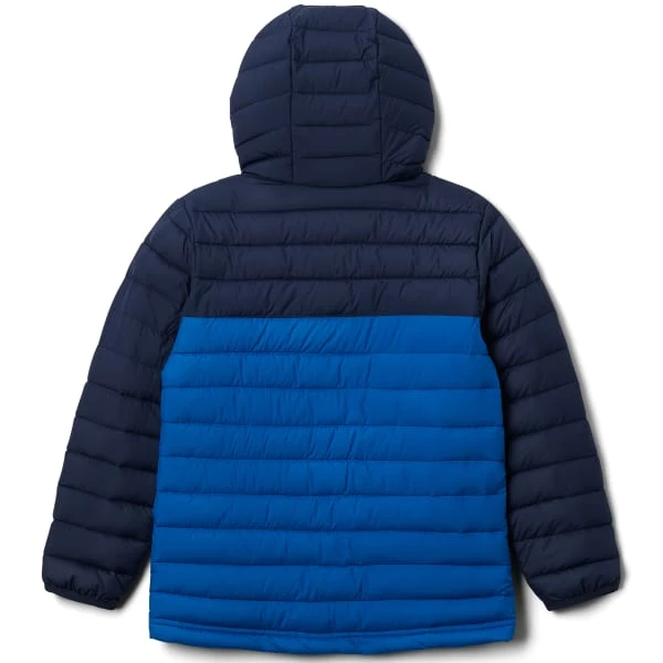 COLUMBIA Boys’ Powder Lite Hooded Jacket 2 COLUMBIA Boys’ Powder Lite Hooded Jacket - Image 2
