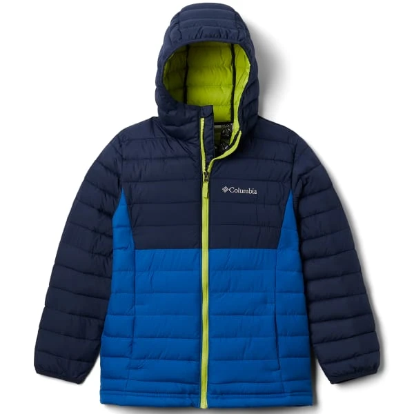 COLUMBIA Boys’ Powder Lite Hooded Jacket 1 COLUMBIA Boys’ Powder Lite Hooded Jacket