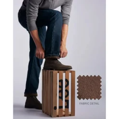 LEE Men's Relaxed Fit Flannel & Fleece Lined Straight Leg Jeans -Chic Clothing Store 2076357 402 alt6