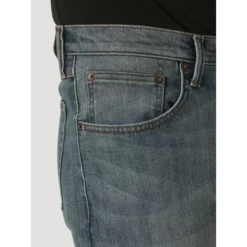 WRANGLER Men's Athletic Fit Jeans 8 WRANGLER Men's Athletic Fit Jeans -Chic Clothing Store 2076457 401 alt3