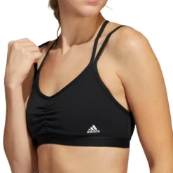 ADIDAS Women's Yoga Essentials Light Support Sports Bra 14 ADIDAS Women's Yoga Essentials Light Support Sports Bra -Chic Clothing Store 2077972 001 alt5