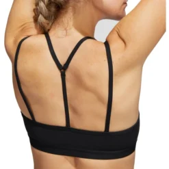 ADIDAS Women's Yoga Essentials Light Support Sports Bra 15 ADIDAS Women's Yoga Essentials Light Support Sports Bra -Chic Clothing Store 2077972 001 alt6