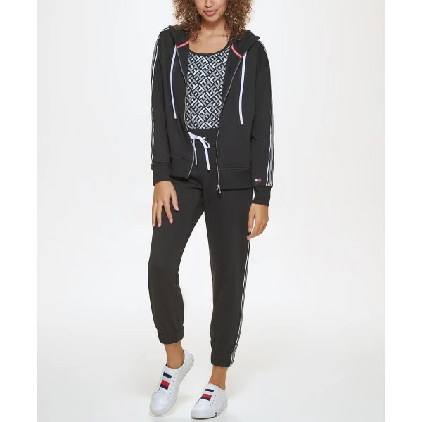 TOMMY HILFIGER Women's Ghost Graphic Full-Zip Hoodie 5 TOMMY HILFIGER Women's Ghost Graphic Full-Zip Hoodie - Image 5