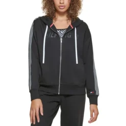TOMMY HILFIGER Women's Ghost Graphic Full-Zip Hoodie