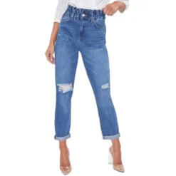 YMI Juniors Hybrid Dream Jean With Paperbag Waist