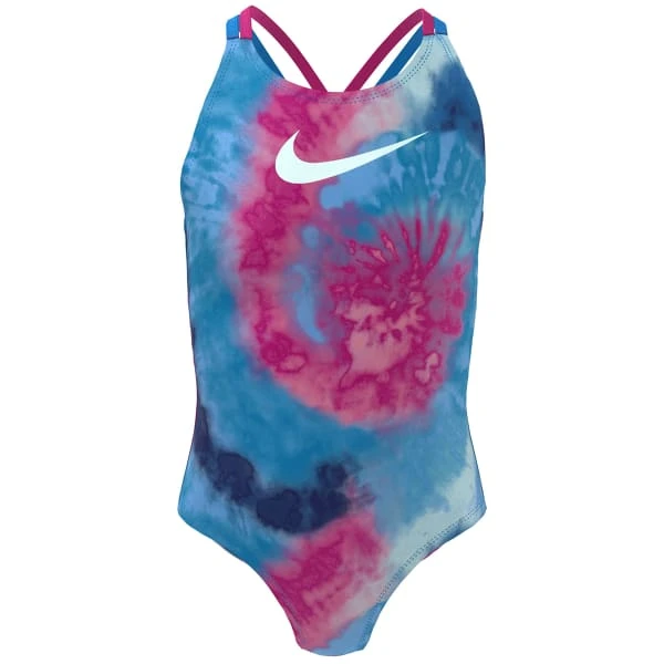 NIKE Girls' Spiderback One Piece Swimsuit 3 NIKE Girls' Spiderback One Piece Swimsuit - Image 3
