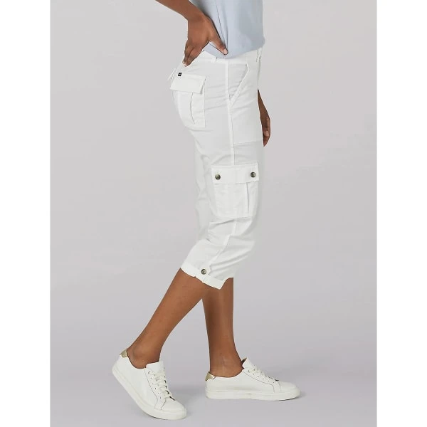 LEE Women's Flex-To-Go Relaxed Fit Cargo Capri 3 LEE Women's Flex-To-Go Relaxed Fit Cargo Capri - Image 3