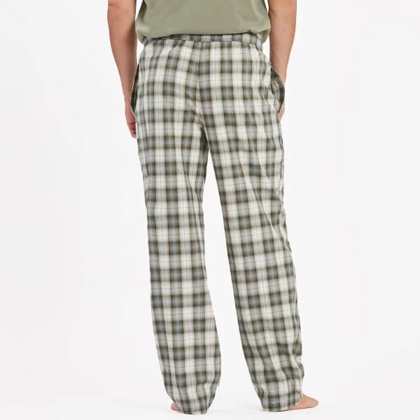 LIFE IS GOOD Putty Plaid Classic Sleep Pants 2 LIFE IS GOOD Putty Plaid Classic Sleep Pants - Image 2