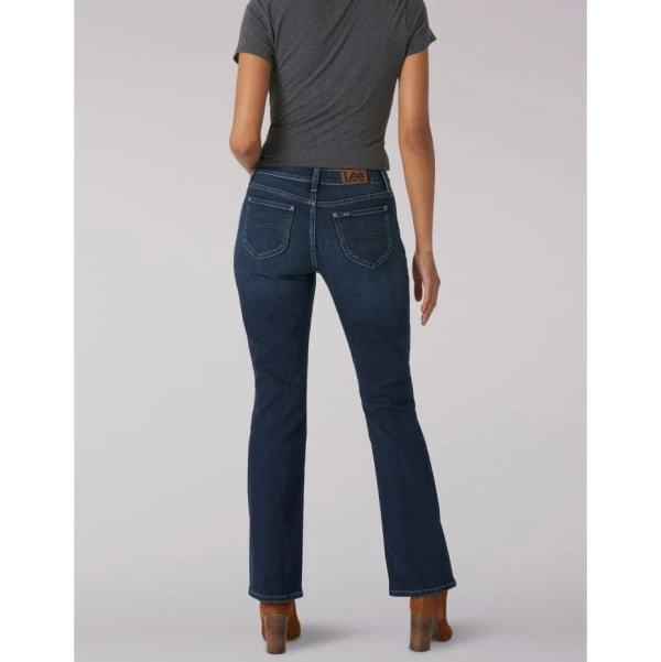 LEE Women's Legendary Mid Rise Bootcut Jeans 2 LEE Women's Legendary Mid Rise Bootcut Jeans - Image 2
