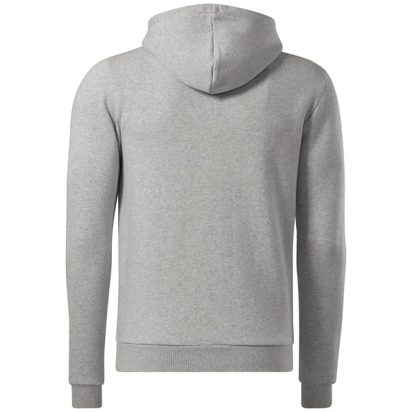 REEBOK Men's Identity Fleece Zip-Up Hooded Jacket 2 REEBOK Men's Identity Fleece Zip-Up Hooded Jacket - Image 2