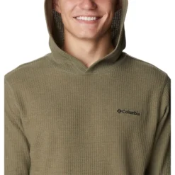 COLUMBIA Men's Pine Peak Waffle Hoodie -Chic Clothing Store 2081979 315 alt4
