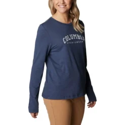 COLUMBIA Women's Trek Relaxed Long-Sleeve Tee -Chic Clothing Store 2082056 402 alt3