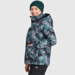 OUTDOOR RESEARCH Women's Snowcrew Reveler Jacket -Chic Clothing Store 2082316 502 alt4