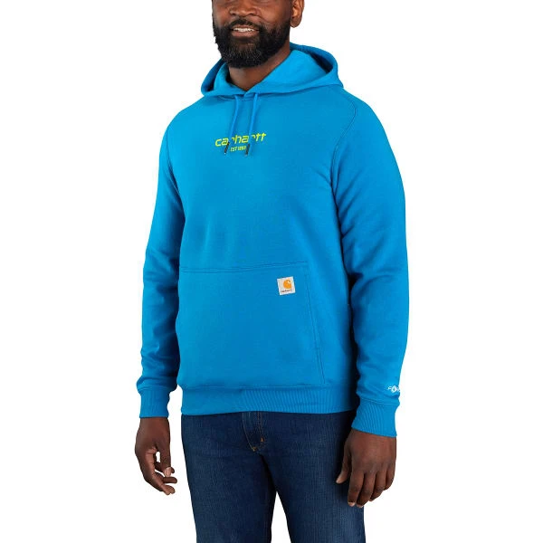 CARHARTT Men's Force Relaxed Fit Lightweight Sweatshirt Hoodie 2 CARHARTT Men's Force Relaxed Fit Lightweight Sweatshirt Hoodie - Image 2