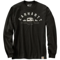 CARHARTT Men's Camper Relaxed Fit Long-Sleeve Graphic Tee