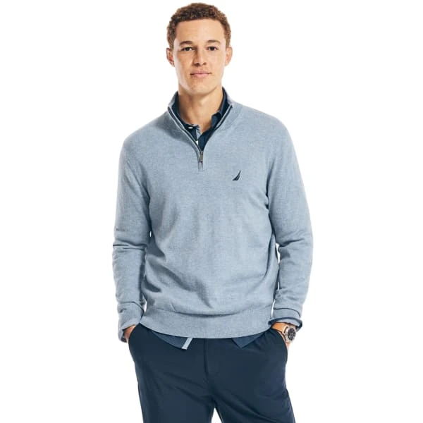 NAUTICA Men's Navtech 1/4-Zip Sweater 1 NAUTICA Men's Navtech 1/4-Zip Sweater