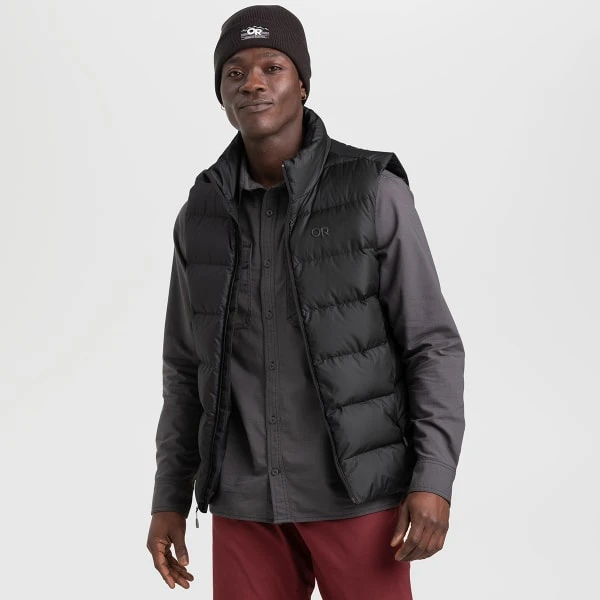 OUTDOOR RESEARCH Men's Coldfront Down Vest 2 OUTDOOR RESEARCH Men's Coldfront Down Vest - Image 2