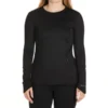 SPYDER Women's Long-Sleeve Crewneck Tee W/ Side Pocket