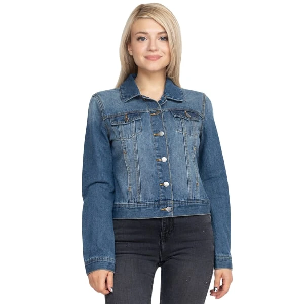 ASHLEY VINTAGE CHARM BY 26 Juniors’ Denim Jacket 1 ASHLEY VINTAGE CHARM BY 26 Juniors’ Denim Jacket