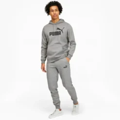 PUMA Men's Essentials Logo Men's Pants -Chic Clothing Store 2084021 004 alt4