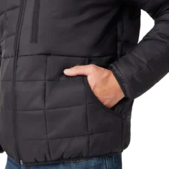 FREE COUNTRY Men's FreeCycle Bedrock Sherpa Lined Puffer Jacket 9 FREE COUNTRY Men's FreeCycle Bedrock Sherpa Lined Puffer Jacket -Chic Clothing Store 2084077 001 alt5