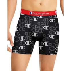 CHAMPION Men's Lightweight Stretch Boxer Brief, 3 Pack 6 CHAMPION Men's Lightweight Stretch Boxer Brief, 3 Pack -Chic Clothing Store 2084150 001 alt2