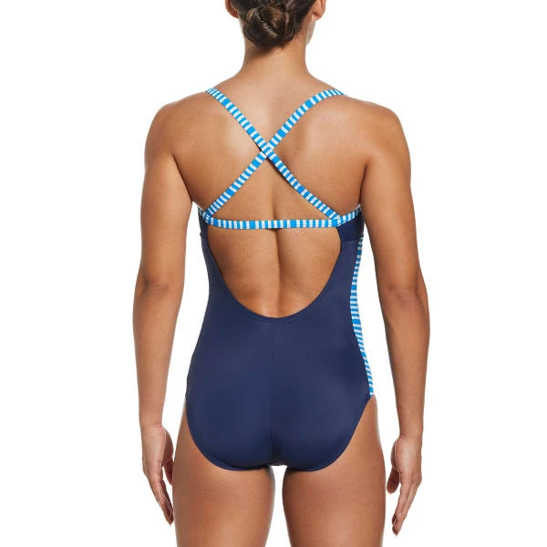 NIKE Women's Racerback One-Piece Swimsuit 2 NIKE Women's Racerback One-Piece Swimsuit - Image 2