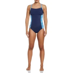 NIKE Women's Racerback One-Piece Swimsuit 7 NIKE Women's Racerback One-Piece Swimsuit -Chic Clothing Store 2084427 430 alt3